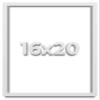 16x20 Shadow Box White Display Frame | Solid Wood | 1.75 inches Deep | 0.75 Inches Wide Moulding | Includes Shatter Resistant Acrylic Plexiglass, Backing and Hanging Hardware view 1