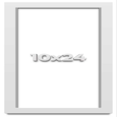 10x24 White Shadowbox Frame - Shadow Box Frame Interior Size 10x24 by 2 Inches Deep - White Frame is Made to Display Items Up to 1.75 Inches Deep Includes Shatter Resistant Acrylic, Backing, Hardware
