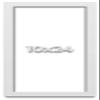 10x24 White Shadowbox Frame - Shadow Box Frame Interior Size 10x24 by 2 Inches Deep - White Frame is Made to Display Items Up to 1.75 Inches Deep Includes Shatter Resistant Acrylic, Backing, Hardware view 1