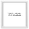 17x22 White Shadowbox Frame - Shadow Box Frame Interior Size 17x22 by 2 Inches Deep - White Frame is Made to Display Items Up to 1.75 Inches Deep Includes Shatter Resistant Acrylic, Backing, Hardware view 1