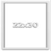 22x30 White Shadowbox Frame - Shadow Box Frame Interior Size 22x30 by 2 Inches Deep - White Frame is Made to Display Items Up to 1.75 Inches Deep Includes Shatter Resistant Acrylic, Backing, Hardware view 1