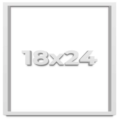 18x24 White Shadowbox Frame - Shadow Box Frame Interior Size 18x24 by 2 Inches Deep - White Frame Is Made to Display Items Up To 1.75 Inches Deep Includes Shatter Resistant Acrylic, Backing, Hardware