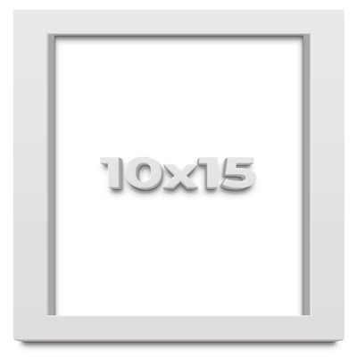 10x15 White Shadowbox Frame - Shadow Box Frame Interior Size 10x15 by 2 Inches Deep - White Frame is Made to Display Items Up to 1.75 Inches Deep Includes Shatter Resistant Acrylic, Backing, Hardware