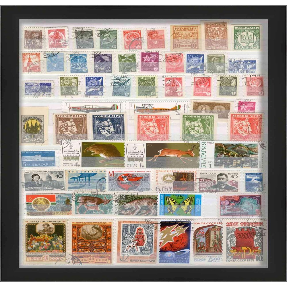 10x14 Black Shadowbox Frame - Shadow Box Frame Interior Size 10x14 by 2 Inches Deep - Black Frame is Made to Display Items Up to 1.75 Inches Deep Includes Shatter Resistant Acrylic, Backing, Hardware