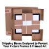 10x20 Shadow Box White Display Frame | Solid Wood | 1.75 inches Deep | 0.75 Inches Wide Moulding | Includes Shatter Resistant Acrylic Plexiglass, Backing and Hanging Hardware view 4