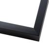 10x12 Shadow Box Black Solid Wood Display Frame | 2 Inch Deep Rabbet Depth | 1 Inch Moulding Width | Includes Shatter Resistant Acrylic Plexiglass, Backing and Hanging Hardware view 2