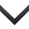 10x12 Shadow Box Black Solid Wood Display Frame | 2 Inch Deep Rabbet Depth | 1 Inch Moulding Width | Includes Shatter Resistant Acrylic Plexiglass, Backing and Hanging Hardware view 3