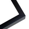 10x12 Shadow Box Black Solid Wood Display Frame | 2 Inch Deep Rabbet Depth | 1 Inch Moulding Width | Includes Shatter Resistant Acrylic Plexiglass, Backing and Hanging Hardware view 4