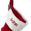 THINGS REMEMBERED 21-Inch Red Velvet Stocking (Free Customization) view 3