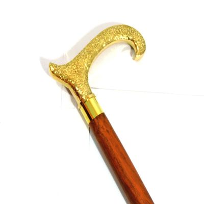 Mahira Nautical Heavy Brass Design Walking Stick/Vintage Style Waking Stick