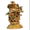 eSplanade - Brass Radha Krishna Idol Statue Sculpture - Big Size (21") (Radha Coloured) view 2