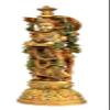 eSplanade - Brass Radha Krishna Idol Statue Sculpture - Big Size (21") (Radha Coloured) view 3