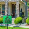 Graduation Party Yard Sign Green and Black view 2