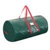 ProPik Christmas Tree Storage Bag | Fits Up to 7' Tall Disassembled Holiday Tree | 52 X 30 X 30 | Artificial Tree Container with Handles | Xmas Storage Case Box with Sleek Zipper (Green) view 2