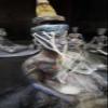 Art By Kazami Thinker: Backflow Incence Fountain (Matt Black - Paint Your Own) view 1