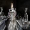 Art By Kazami Thinker: Backflow Incence Fountain (Matt Black - Paint Your Own) view 2