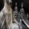 Art By Kazami Thinker: Backflow Incence Fountain (Matt Black - Paint Your Own) view 4
