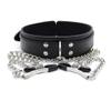3D Floral Paddle with Leather Choker Collar Necklace Hens Night Party Favours Fancy Dress Up Cosplay view 3
