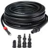 BAKAJI Pipe Purge Probe for High Pressure Washer 15 Metres Anti-Kink System Internal Connector in Copper Coating PVC Coating Maximum Resistance 160 Bar with 4 Adapters (Single) view 1