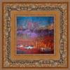 Poster Palooza 12x12 Ornate Antique Gold Complete Wood Square Picture Frame with UV Acrylic Plexiglass, Foam Board Backing & Hardware Included view 1