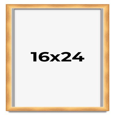 16x24 Shadow Box Bronze Cross-Brushed 1.5 Inch Deep Display Frame | 1 Inch Wide Moulding | Solid Wood Cross-Hairline Bronze Finish, Acrylic Plexiglass, Backing and Hanging Hardware