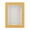 13x17 Shadow Box Frame Traditional Natural 15/16" Deep | 1" Depth of Usable Space | Interior Size 13x17 or 17x13 Inches| UV Resistant Acrylic, Acid-Free Backing, Wall Hangers | Made in USA view 2