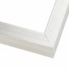 11x17 Shadow Box Silver Brushed Display Frame | 1.5 Inches Deep | 1 Inch Wide Moulding | Includes Shatter Resistant Acrylic Plexiglass, Backing and Hanging Hardware view 2