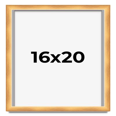 16x20 Shadow Box Bronze Cross-Brushed 1.5 Inch Deep Display Frame | 1 Inch Wide Moulding | Solid Wood Cross-Hairline Bronze Finish, Acrylic Plexiglass, Backing and Hanging Hardware