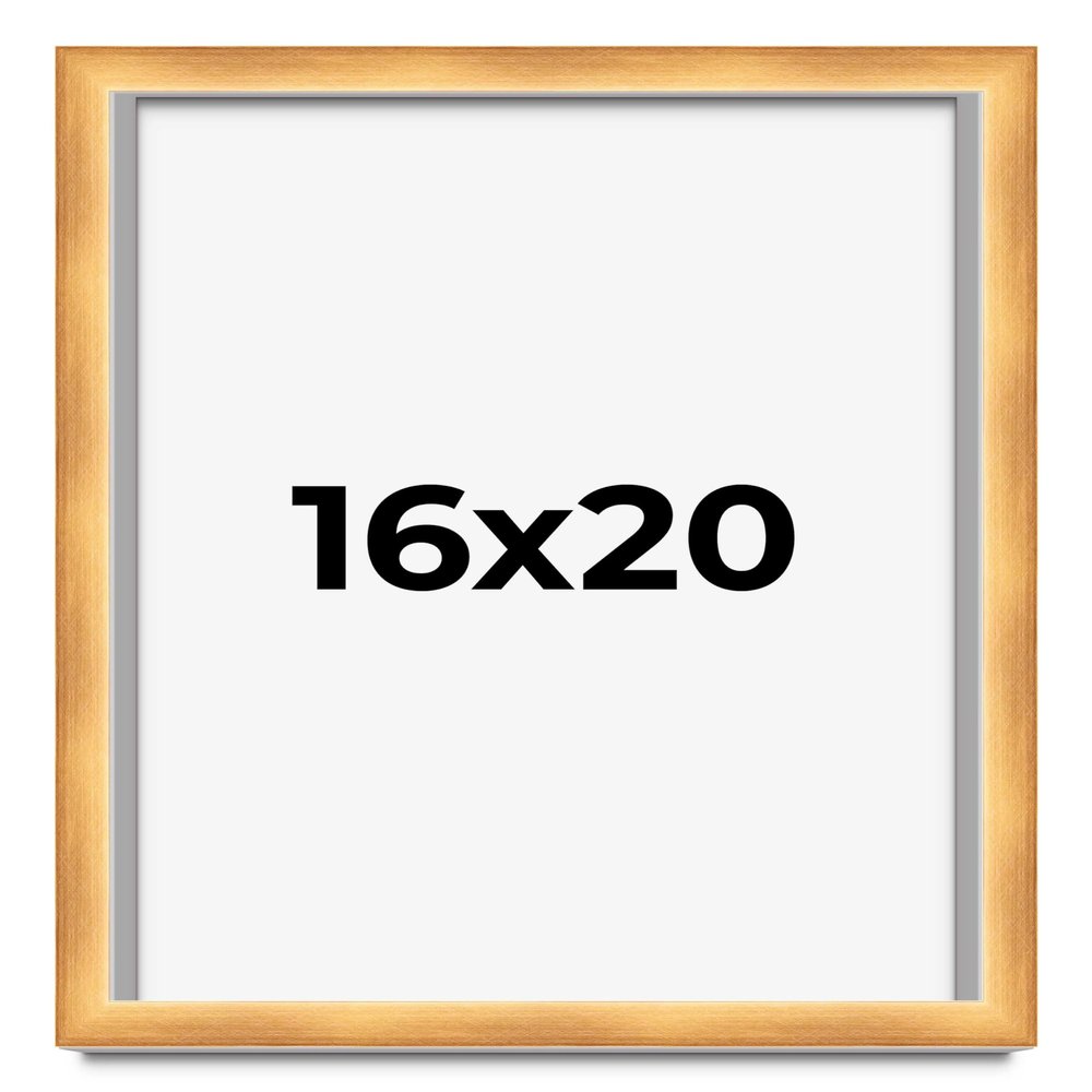 16x20 Shadow Box Bronze Cross-Brushed 1.5 Inch Deep Display Frame | 1 Inch Wide Moulding | Solid Wood Cross-Hairline Bronze Finish, Acrylic Plexiglass, Backing and Hanging Hardware