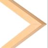 11x16 Shadow Box Frame Traditional Natural 15/16" Deep | 1" Depth of Usable Space | Interior Size 11x16 or 16x11 Inches| UV Resistant Acrylic, Acid-Free Backing, Wall Hangers | Made in USA view 3