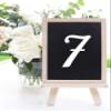 Soft Pink - Table Numbers 3" Vinyl Decal Stickers - Wedding Seating view 1