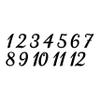 Soft Pink - Table Numbers 3" Vinyl Decal Stickers - Wedding Seating view 3