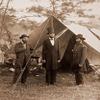 President Lincoln on the Battlefield of Antietam Maryland October 2 1862 Poster Print by Alexander Gardner (10 x 12) view 1