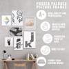10x12 Silver Shadowbox Frame - Shadow Box Frame Interior Size 10x12 x 1.5 Inches Deep - Silver Frame Made to Display Items Up to 1.5 Inches Deep Includes Shatter Resistant Acrylic, Backing, Hardware view 4