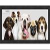 Panoramic or Puzzle Traditional Black Complete Wood Panoramic Frame with UV Acrylic Plexiglass, Foam Board Backing & Hardware Included view 1