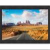 Panoramic or Puzzle Traditional Black Complete Wood Panoramic Frame with UV Acrylic Plexiglass, Foam Board Backing & Hardware Included view 4