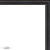 Poster Palooza Panoramic or Puzzle Contemporary Black Complete Wood Panoramic Frame with UV Acrylic Plexiglass, Foam Board Backing & Hardware Included view 2
