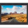 Poster Palooza Panoramic or Puzzle Contemporary Black Complete Wood Panoramic Frame with UV Acrylic Plexiglass, Foam Board Backing & Hardware Included view 4