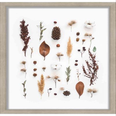 10x13 Contemporary Silver Shadow Box Frame - Interior Size 10x13 by 1 Inch Deep - Frame is Made to Display Items Up to 1 Inch Deep Includes Shatter Resistant Acrylic, Backing, Hardware