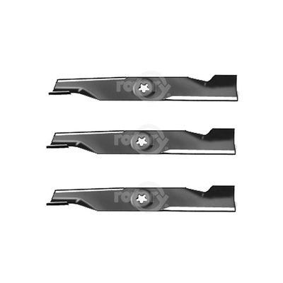 3 Pack Blades Fits AYP Roper Sears 173920 180054 532180054