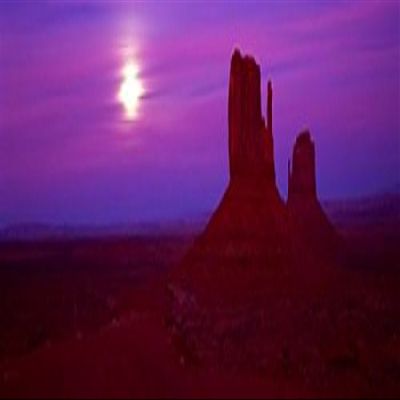 Posterazzi PPI130808L East West Mitten Buttes at Sunset Monument Valley Utah USA Poster Print, 36 x 12
