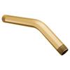 Moen Brushed Gold 8-Inch Standard Shower Arm with 1/2-Inch Universal Threads, 123815BG view 1