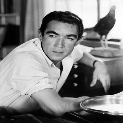 Posterazzi EVCPBDANQUEC001H Anthony Quinn 3/15/57 Photo Print, 8 x 10
