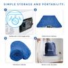SoundAsleep Products Dream Series Luxury Air Mattress, ComfortCoil Technology, Built-in High Capacity Pump for Home, Camping- Double Height, Adjustable, Inflatable Blow Up, Portable (Twin Size) view 4