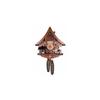 13" River City Clocks Eight Day Mechanical Cuckoo Clock Chalet with Beer Drinker view 1