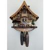 13" River City Clocks Eight Day Mechanical Cuckoo Clock Chalet with Beer Drinker view 2