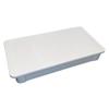 Molded Fiberglass - 8082185269 - MOLDED FIBERGLASS Lid: 24 in x 12 in, White, Fiberglass Reinforced Composite view 1