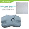 EnduriMed Pillow Case for Use CPAP Comfort Pillow - Cooling Fabric, Blue view 2
