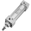 Heschen Tie-Rod Pneumatic Air Cylinder, SC 32-75, 32mm Bore, 75mm Stroke, PT 1/8 Port, Double Acting, Adjustable Cushion, Self-Lubricating Actuator for Industrial & Woodworking view 1