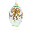 1916 Order of St George Royal Glass Egg Ornament 4 Inches view 2